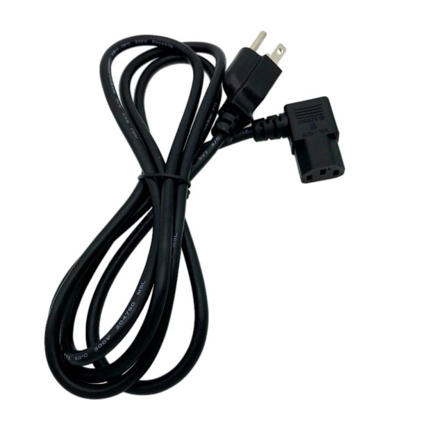 Kentek 6 Feet Right 90 Degree AC Power Cable Cord For LG TV 37LC2D