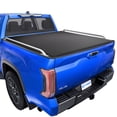 thumbnail interactive-video image 1 of Soft Tri Fold Adjustable Tonneau Cover Compatible With 04 14 Ford F150 6.5Ft Fleetside Bed, PM TC T 006 1 of 9
