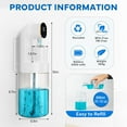thumbnail image 4 of Dispensador Automático de para Baño, 600 Ml (21,12 Oz), Sin Contacto, para el Hogar y Niños, Color ., 4 of 5