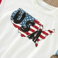 thumbnail image 5 of Qopobobo Bodysuit Baby Girl Baby Bodysuit 4th of July Baby Boys or Girls Baby Bodysuit White,3-6 Months, 5 of 7