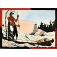 thumbnail image 3 of Richard Norris Brooke 14x11 Black Modern Framed Museum Art Print Titled - Burial of a Papoose, 3 of 5