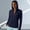 Navy, variant on Womens UPF 50+ Lightweight Sun Protection Hooded Jacket Quick Dry Zip Up with Pockets White,Size XL