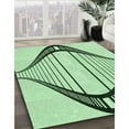 thumbnail image 2 of Ahgly Company Indoor Square Patterned Mint Green Area Rugs, 7' Square, 2 of 6