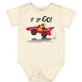 thumbnail image 3 of Inktastic Go Go Go Red Racing Car Boys or Girls Baby Bodysuit, 3 of 5