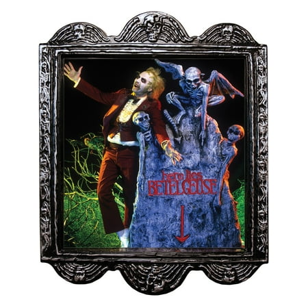 Beetlejuice Three Scene Changing Portrait Lenticular Halloween
