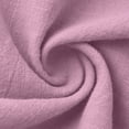 thumbnail image 7 of Olyvenn Cotton Linen T-Shirts for Women Short Sleeve Button Down Blouses V Neck Casual Loose Fit Cotton Linen Clothes Summer Tops Pink L, 7 of 7