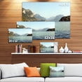 thumbnail image 3 of Annecy Lake France Panorama - Landscape Canvas Art Print, 3 of 4