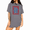 1-Grey, variant on UNISHE Women's white Soft Minimal Retro Striped Ocean Fish Graphic Short Sleeve T-Shirts Tops
