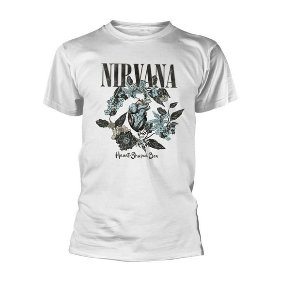 Nirvana  Adult Heart Shaped Box T-Shirt