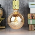 thumbnail image 2 of EONQY I LED Edison Bulb, 4W E27 Screw Edison Led Bulb Globe Style Spiral LED Filament Bulb Decorative Light Bulbs for Bedroom Wedding, 2 of 7