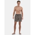 thumbnail image 5 of No Boundaries Men's & Big Men's Elastic Waist Swim Trunks, 6" Inseam, Size S-5XL, 5 of 5