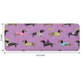 thumbnail image 7 of Cute Cartoon Dachshund Kitchen Rug Mat,Kitchen Runner Rugs Non Skid Washable,Decorative Kitchen Floor Mats for Kitchen,Sink,Laundry,17"x47.2", 7 of 7