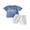 Blue, variant on BemeyourBBs Jesus Love Me Toddler Baby Boys Easter Outfit Cute Summer Clothes Short Sleeve Letters Printed T Shirt Tops Shorts Set 2Pcs Baby Christening Clothes