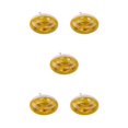thumbnail image 3 of QualitChoice Inflatable Cup Holder Coasters Bathing Toy Portable Beach Bar Swimming Pool Inflating Drink Beverage Bottle Holders Yellow 5Set, 3 of 6