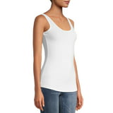 Time and Tru Women's Long Sleeve Ribbed T-Shirt, 2-Pack - Walmart.com