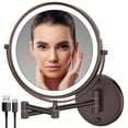 thumbnail image 1 of Espejo de maquillaje Rocollos recargable de 8 pulgadas 1X/10X Magnificat, 1 of 7