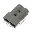 thumbnail image 5 of YFJQTZX 350A 600V Premium Plug Exterior Connector DC Power Solar Caravan with 2 Contacts (Gray), 5 of 10