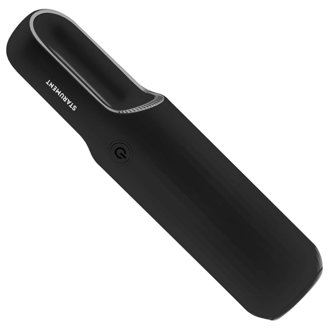 STARUMENT Aspiradora de mano portátil inalámbrico para polvo, pelo de mascotas, suciedad, interior del coche, ligero, fácil de usar, diseño compacto, batería recargable con cable USB-C, color negro
