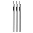 thumbnail image 2 of 3Pcs Alliage d'Acier Perforateur Outils de Travail en Cuir pour Plastique Rond Trou Perforateur Outil, 2 of 8