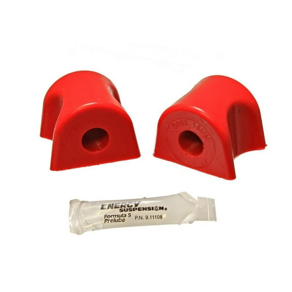 Energy Suspension 8.5138R Polyurethane Front Sway Bar Bushings 18mm Red Fits select: 2013-2014 TOYOTA SCION FR-S, 2013 SUBARU BRZ