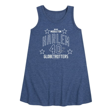 

Harlem Globetrotters - Torch George - Toddler and Youth Girls A-line Dress