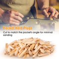 thumbnail image 2 of Bouchons de Trou de Poche en Bois Massif Pin pour Outil de Menuiserie (200 Pcs), 2 of 7