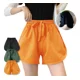 thumbnail image 3 of Pantalones Casuales Cortos Elásticos Con Cordón Para Mujer, 3 of 8