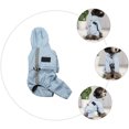 thumbnail image 3 of unbranded 1Ud Impermeable Reflectante Para Perros Y Chaqueta Azul Transpirable Y Duradera, 3 of 8