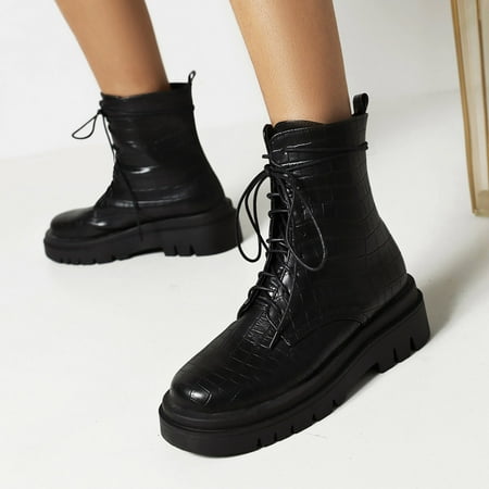 

LnjYIGJ Women s Middle Mid Calf Boots Low Heel Casual Women s Boots Fashion Glamour Women s Boots Mid Top Boots