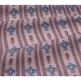 thumbnail image 5 of oneOone Viscose Jersey Fabric Swirl & Paisley Ikat Printed Craft Fabric BTY 60 Inch Wide, 5 of 5
