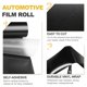 thumbnail image 4 of Uxcell 1Set 4" x 5ft PET Carbon Fiber Vinyl Wrap with Scraper, Negro Mate, 4 of 7