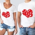 thumbnail image 4 of Happy Valentine's Day Heat Transfer Vinyl HTV Iron On Vinyl Bundle Suitable For T-Shirts Patterns Valentine Decorations Outdoor, 4 of 6