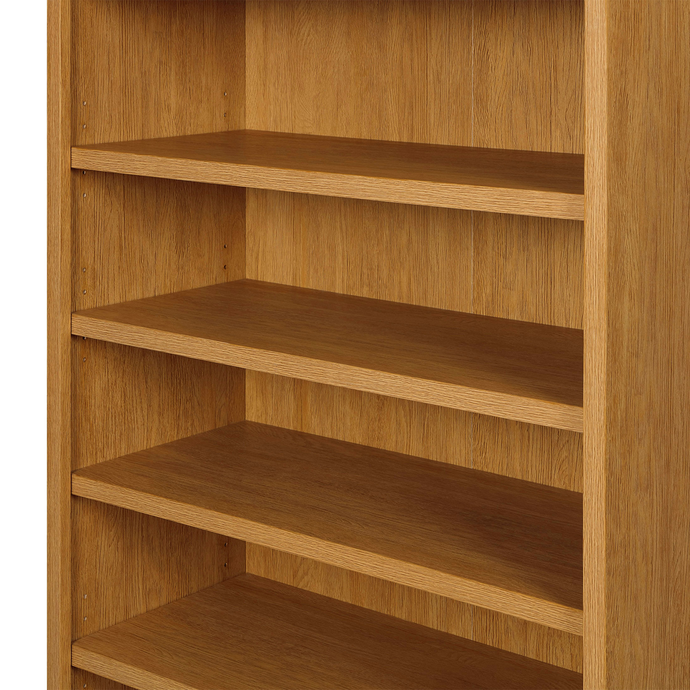 Better Homes & Gardens Juliet Open Arch Bookcase, Light Honey photo 6
