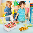 thumbnail image 5 of Livease 20Pcs Cupcake Boxes 6 Count, White Cupcake Containers with Window and Inserts, 5 of 8