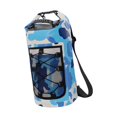 thumbnail image 3 of S SERENABLE Waterproof Dry Bag Multifunctional with Mesh Pocket Men Women Comfortable Floating Backpack Storage Bag for Swimming Kayaking Blue, 3 of 6