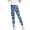Blue Leopard Print, variant on COEQINE Girls Leggings Buttery Soft Yoga Pants Full Length High Waist Tummy Control for Jogging Running for 4-5 Years Kids Girls, Blue Leopard Print