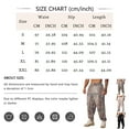 thumbnail image 2 of Havenx Mens Camo Pants Graphic Print Straight leg Sweat Pant Camouflage Elastic Waist Trousers with Pockets Open Bottom Hunting Casual Fashion Loose Fit Y2k Clothing,Brown 2XL, 2 of 4