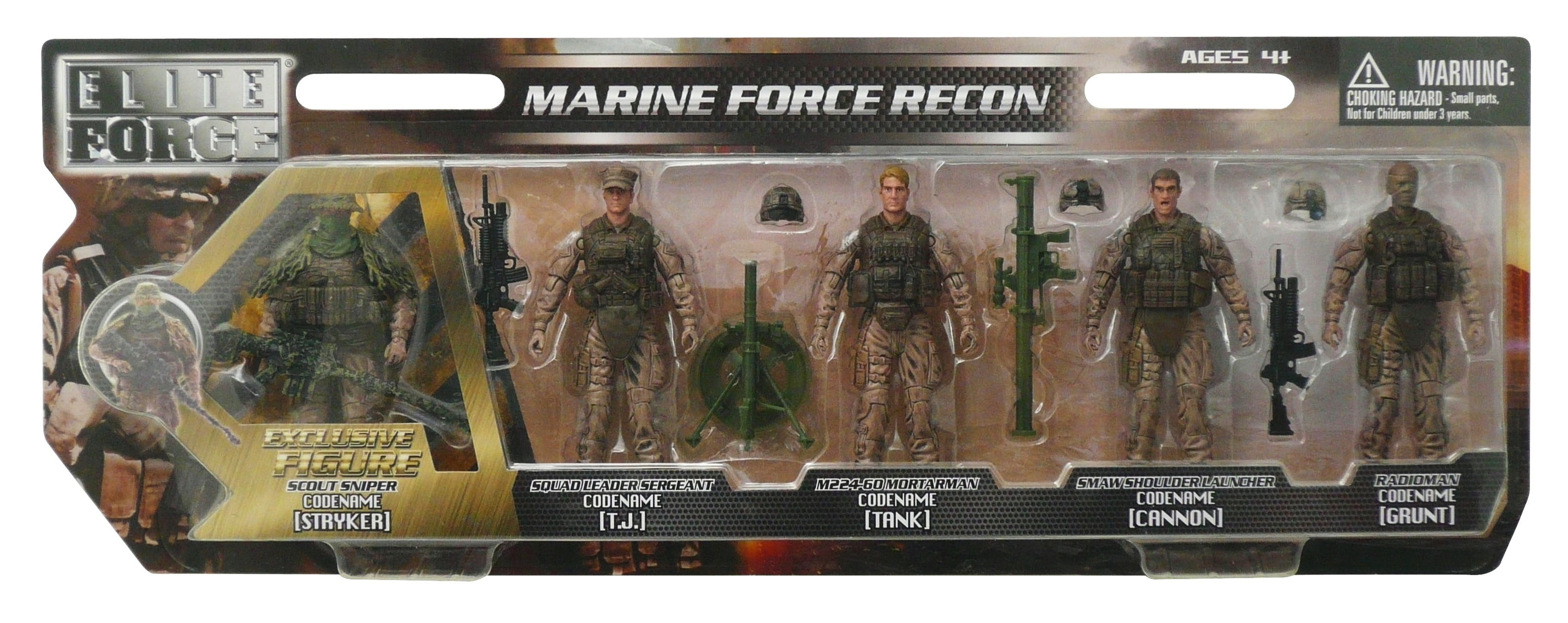 elite force military action figures