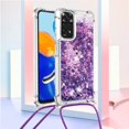 thumbnail image 3 of Funda FOXDOCK para Xiaomi Redmi Note 12s 4G con Cuerda Ajustable, Brillo Líquido, Protección Antigolpes y Lente – Ideal para Regalo, 3 of 6