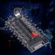 thumbnail image 3 of 1 Hub Splitter 2 en Ventilador de refrigeración 5V 3PIN ARGB SATA Power Multi 10 Way para Case PC, 3 of 8