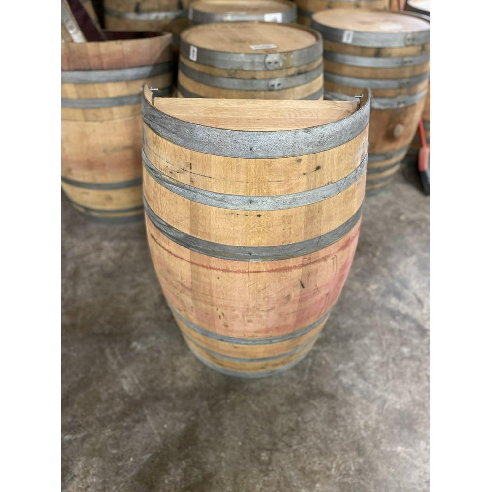 Long 1/2 Cut Wine Barrel