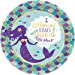 thumbnail image 3 of Amscan 551975 Mermaid Wishes Paper Dinner plates, 9", Multicolor, 3 of 3