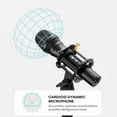 thumbnail image 4 of USB/XLR Instrument Dynamic Microphone, MAONO Metal Professional Zero-Latency Monitoring Vocal Mic with Volume Control, Shock Moun, 4 of 8