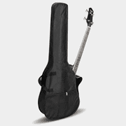 Tcbosik Full Size Acoustic Electric Bass Guitar Beginner Kit, 4 Strings Electric Acoustic Bass Guitar with Equalizer, Bag, Cable, Wrench, Strap, Plectrum, Black