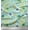 Turquoise Green, variant on Soimoi Green Cotton Duck Fabric Poppy Floral Print Fabric by the Yard 42 Inch Wide