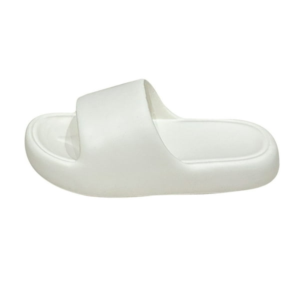 Amzcrzy Zapatos de mujer,Zapatos de mujer,Zapatillas de mujer, Pantuflas de color liso para mujer y hombre, súper suaves, transpirables y antideslizantes para el dormitorio y el hogar. Sandalias Muje