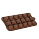 thumbnail image 4 of Molde Para Dulces De Chocolate, Molde Para Hornear De Silicona, Reutilizable, Para Cubitos De Hielo, Gelatina Y Pudín, 4 of 5