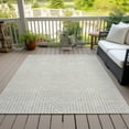 thumbnail image 6 of Addison Rugs Chantille Indoor/Outdoor Transitional Geometric, Abstract Beige Washable Rectangle Rug, 3' x 5', 6 of 6