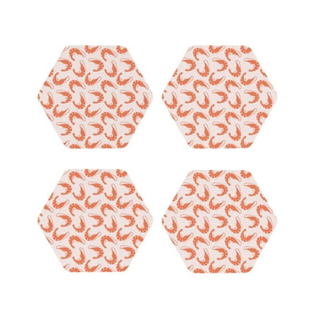 

Leather Coasters with Heat-resistant for Drinks Shrimp No.9036 -标题2 Hexagon