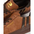 thumbnail image 4 of Patrick Monaco Mens Brown Lace Up Suede Casual Walking Trainers Terrace Shoes, 4 of 6